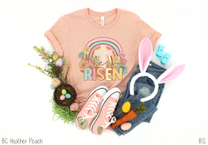 He Is Risen Leopard Cross Rainbow #BS6443