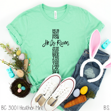 Load image into Gallery viewer, He Is Risen Word Cross #BS8970
