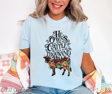 Load image into Gallery viewer, He Owns The Cattle #BS6779
