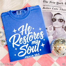 Load image into Gallery viewer, He Restores My Soul Script #BS8179
