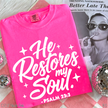 Load image into Gallery viewer, He Restores My Soul Script #BS8179
