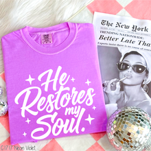 Load image into Gallery viewer, He Restores My Soul Script #BS8179
