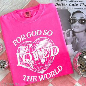 Heart Globe For God So Loved #BS7728