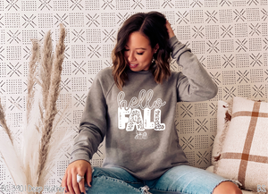 Hello Fall Leopard Letters #BS5782