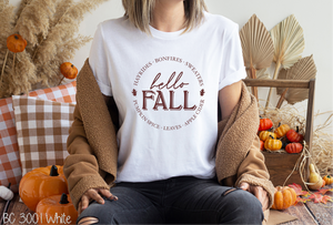 Hello Fall Things Circle #BS5950