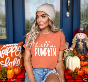 Hello Pumpkin With Heart #BS7178