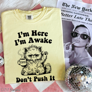 Here Awake Don't Push #BS8384