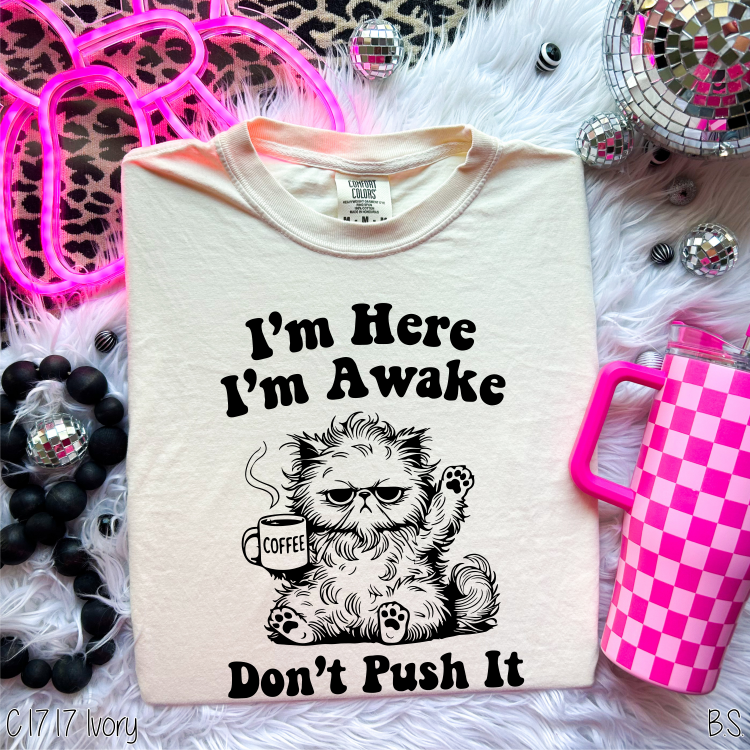 Here Awake Don't Push #BS8384