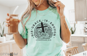 His Grace Is Enough Cross Leopard #BS7138