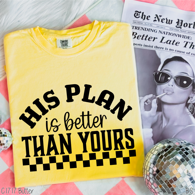 His Plan Better Than Yours #BS8236