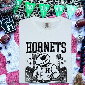 Hornets Letterman Mascot #BS8443 *PREORDER CLOSING SUNDAY 8/31 @ MIDNIGHT CST
