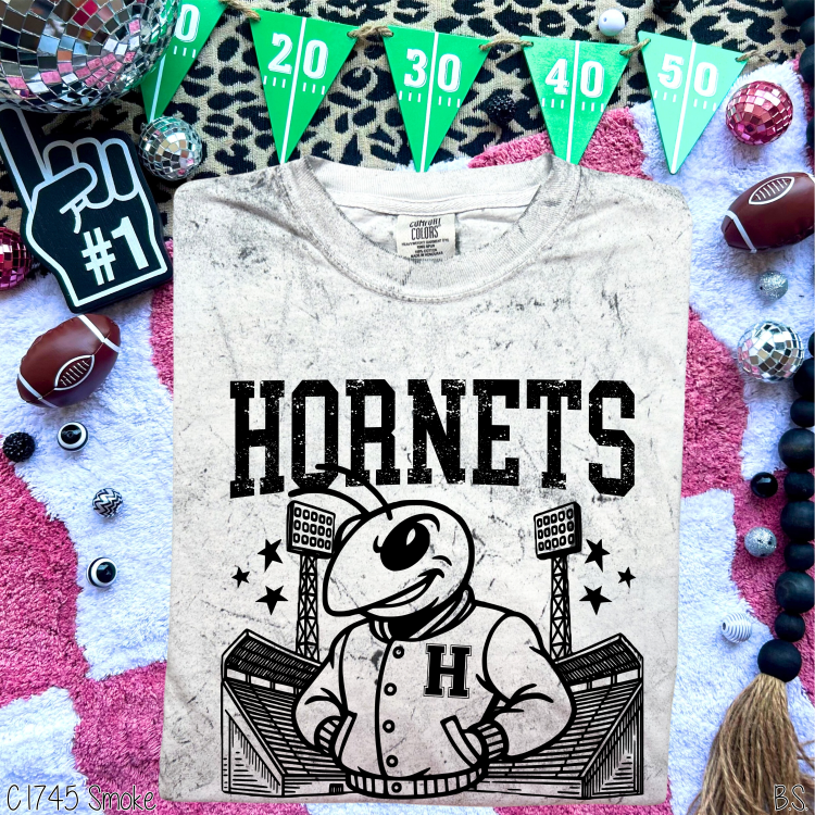 Hornets Letterman Mascot #BS8443 *PREORDER CLOSING SUNDAY 8/31 @ MIDNIGHT CST
