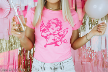 Load image into Gallery viewer, Hot Pink Distressed Cupid #BS8802
