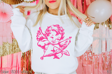 Load image into Gallery viewer, Hot Pink Distressed Cupid #BS8802
