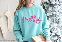 Load image into Gallery viewer, Hot Pink Merry Script #BS8688
