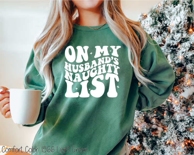 Husband Naughty List #BS6206