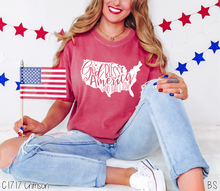 Load image into Gallery viewer, USA Map God Bless #BS6926
