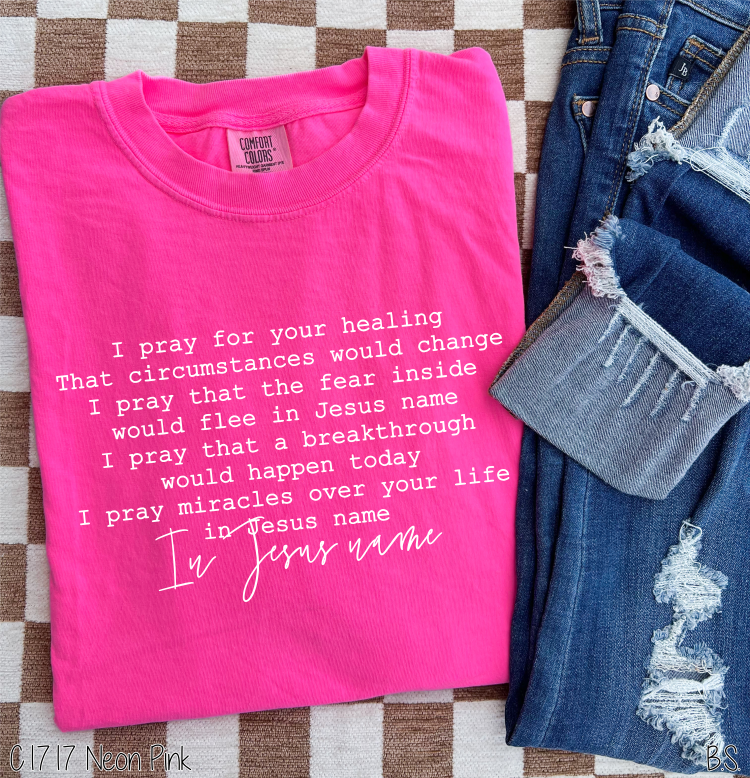 I Pray In Jesus Name #BS7626