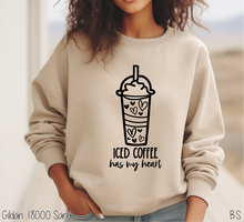 Load image into Gallery viewer, Iced Coffee Heart #BS2770
