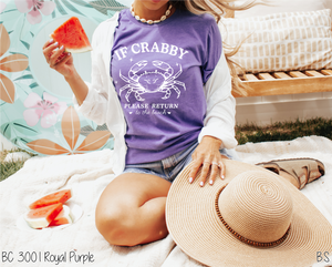 If Crabby Return Beach #BS8281