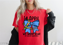 Load image into Gallery viewer, In April We Wear Blue #BS7841
