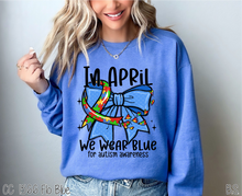 Load image into Gallery viewer, In April We Wear Blue #BS7841
