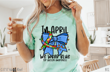 Load image into Gallery viewer, In April We Wear Blue #BS7841
