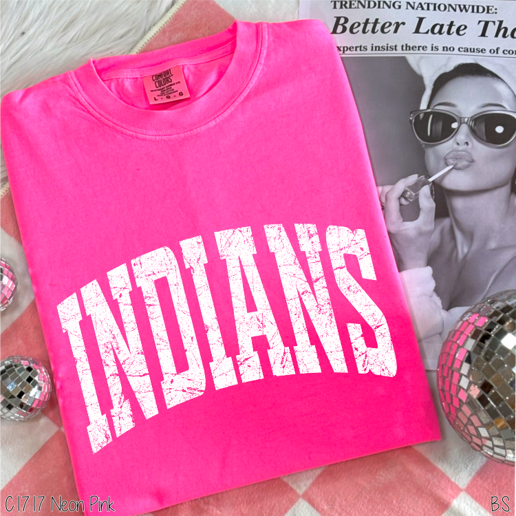 Indians Distressed Arch #BS8553