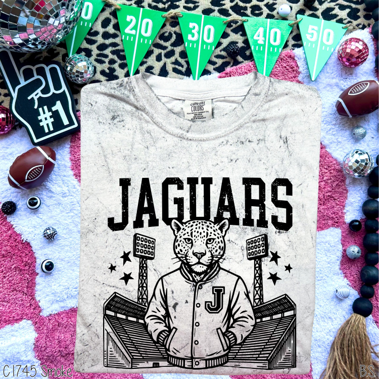 Jaguars Letterman Mascot #BS8455 *PREORDER CLOSING SUNDAY 8/31 @ MIDNIGHT CST