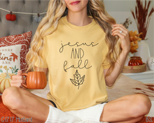 Load image into Gallery viewer, Jesus And Fall Leaf #BS7180
