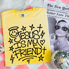 Load image into Gallery viewer, Black Ink Jesus Is My Friend #BS8395
