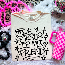 Load image into Gallery viewer, Black Ink Jesus Is My Friend #BS8395
