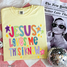 Load image into Gallery viewer, Jesus Loves Me Doodle Letters #BS8284 *PREORDER CLOSING SUNDAY 6/29 @ MIDNIGHT CST
