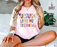 Load image into Gallery viewer, Jesus Loves Me Doodle Letters #BS8284 *PREORDER CLOSING SUNDAY 6/29 @ MIDNIGHT CST
