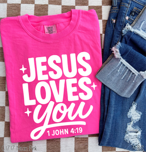 Jesus Loves You Bold #BS8540