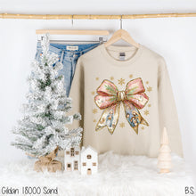 Load image into Gallery viewer, Jesus Christmas Coquette Bow #BS7558
