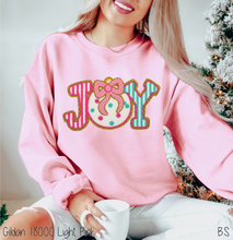 Load image into Gallery viewer, Joy Faux Yarn Ornament #BS8619
