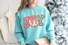 Load image into Gallery viewer, Joy Faux Yarn Ornament #BS8619
