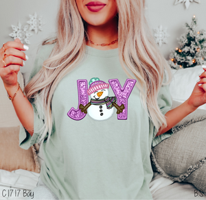 Joy Snowman Sparkle #BS6161