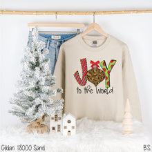 Load image into Gallery viewer, Joy to the World Christmas Leopard #BS539
