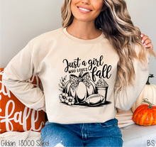 Load image into Gallery viewer, Just A Girl Loves Fall #BS7344
