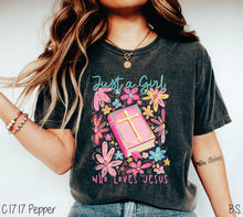 Load image into Gallery viewer, Just A Girl Loves Jesus FC #BS8017
