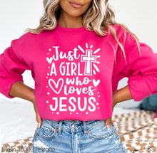 Load image into Gallery viewer, Just A Girl That Loves Jesus #BS938
