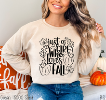 Load image into Gallery viewer, Just A Girl Who Loves Fall #BS2283
