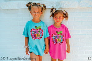 Kindergarten Apple Pink Dots #BS7066