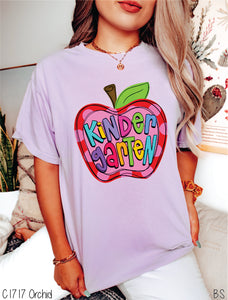 Kindergarten Apple Pink Dots #BS7066