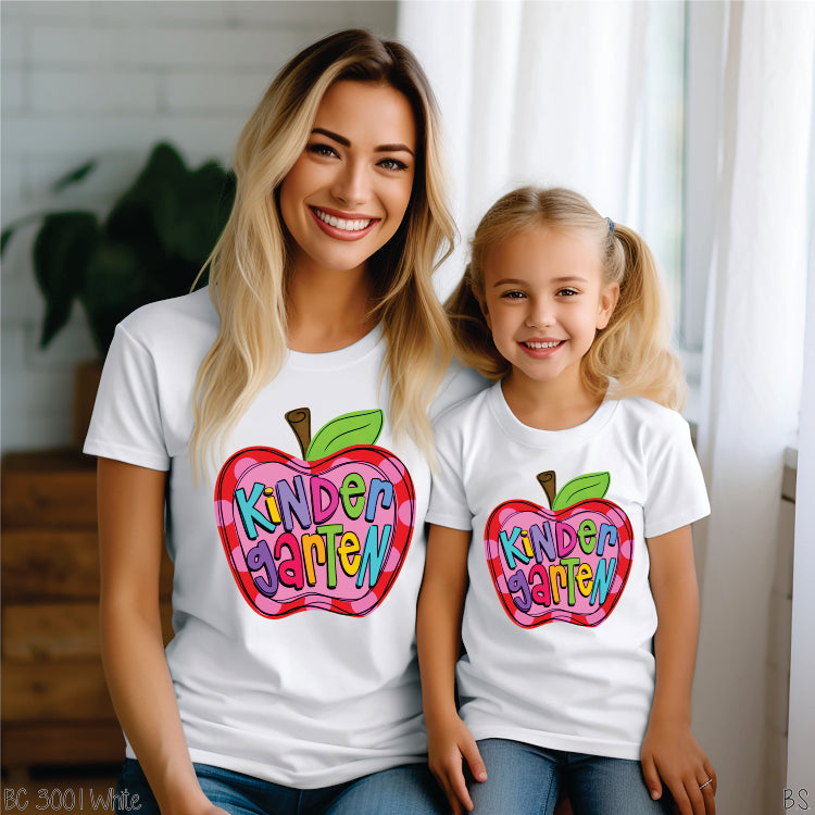 Kindergarten Apple Pink Dots #BS7066