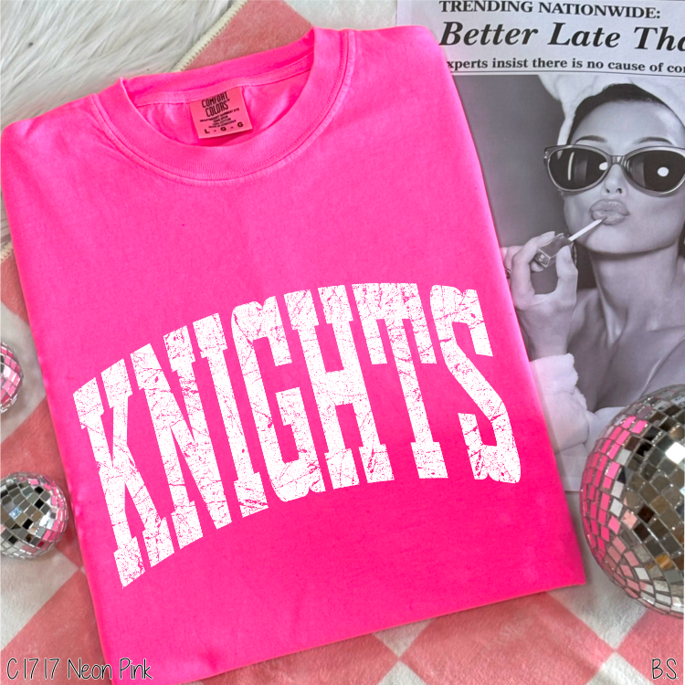 Knights Distressed Arch #BS8587 *10/5 PRINTS ON ORDER AND EXTRAS POSTED FOR PURCHASE BEFORE ARRIVAL