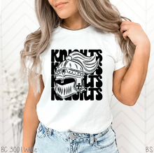 Load image into Gallery viewer, Knights Stacked Mascot #BS5756
