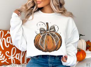 Lace Bow Pumpkin #BS7193